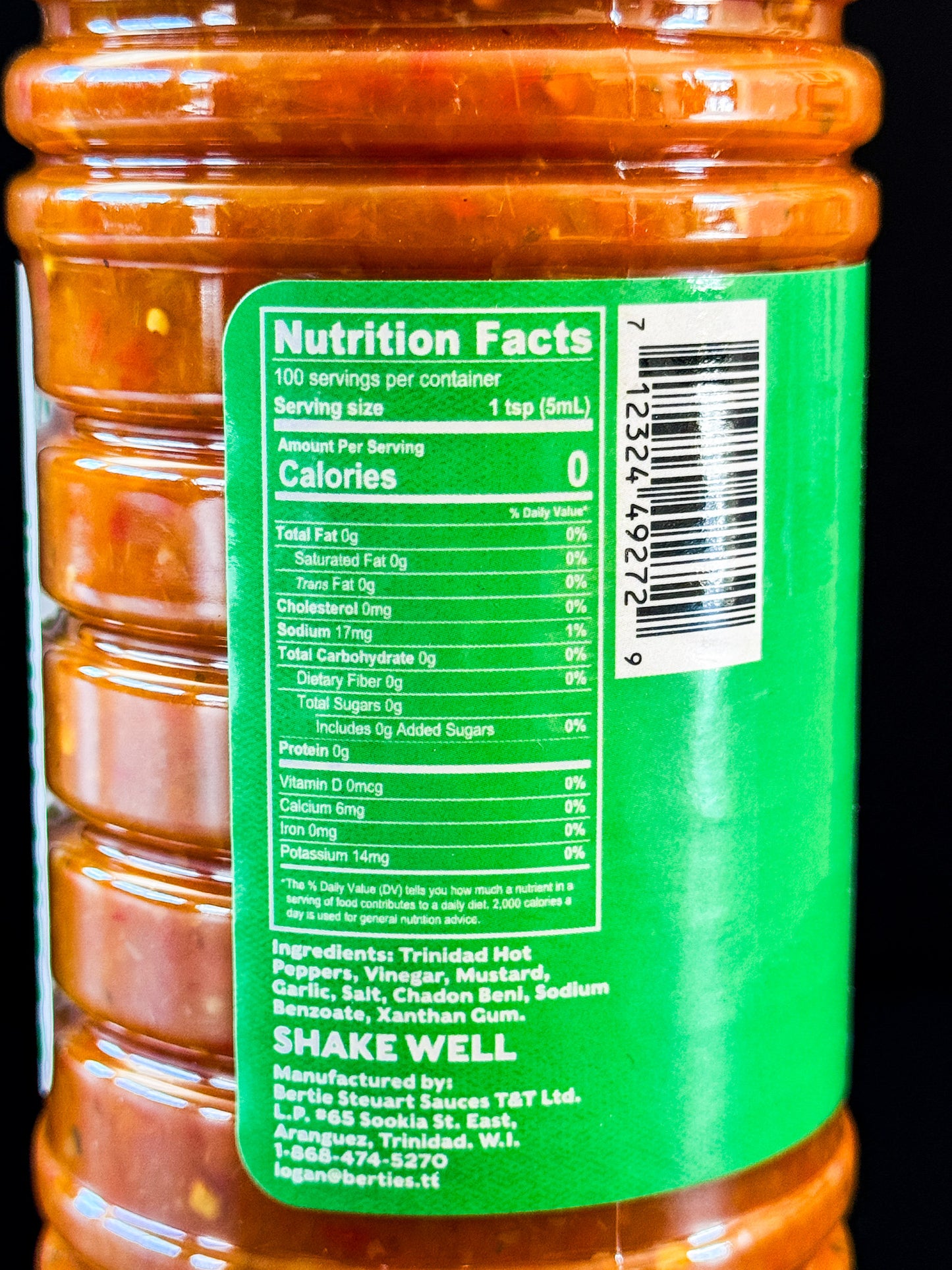 Bertie's Pepper Sauce