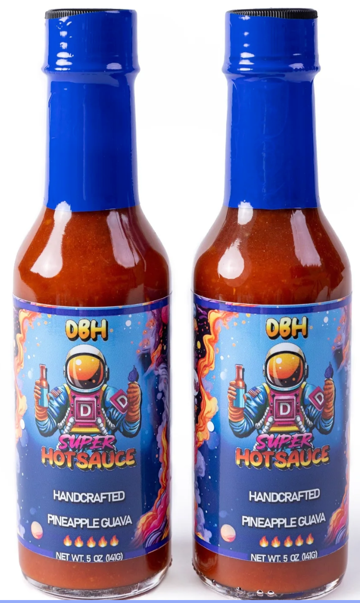 David's Been Here Super Hot Sauce (Blue)