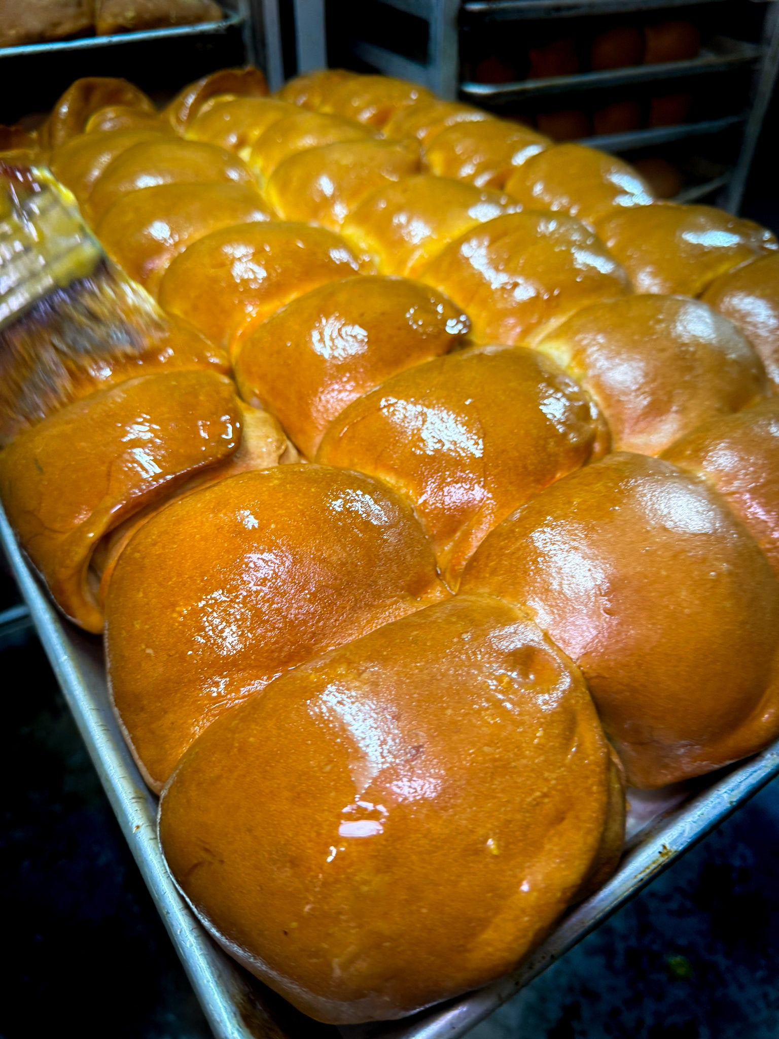 Freshly baked Caribbean butter flap bread 4-pack