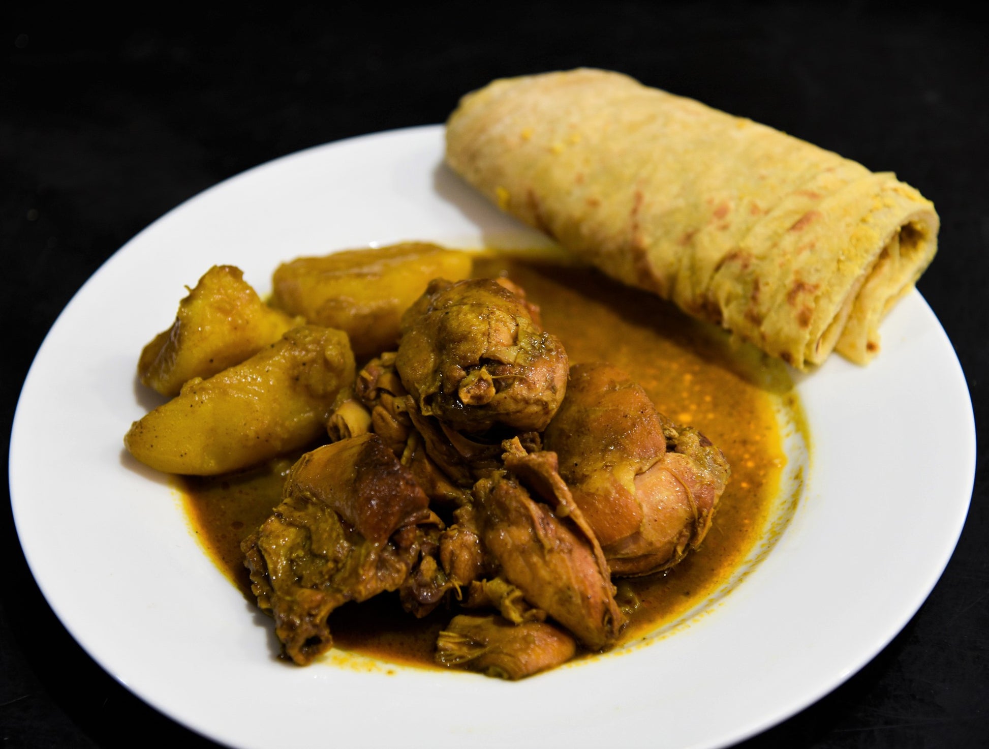 Curry Chicken Pumpkin Mango Roti Famous Chicken Tikka Masala For
