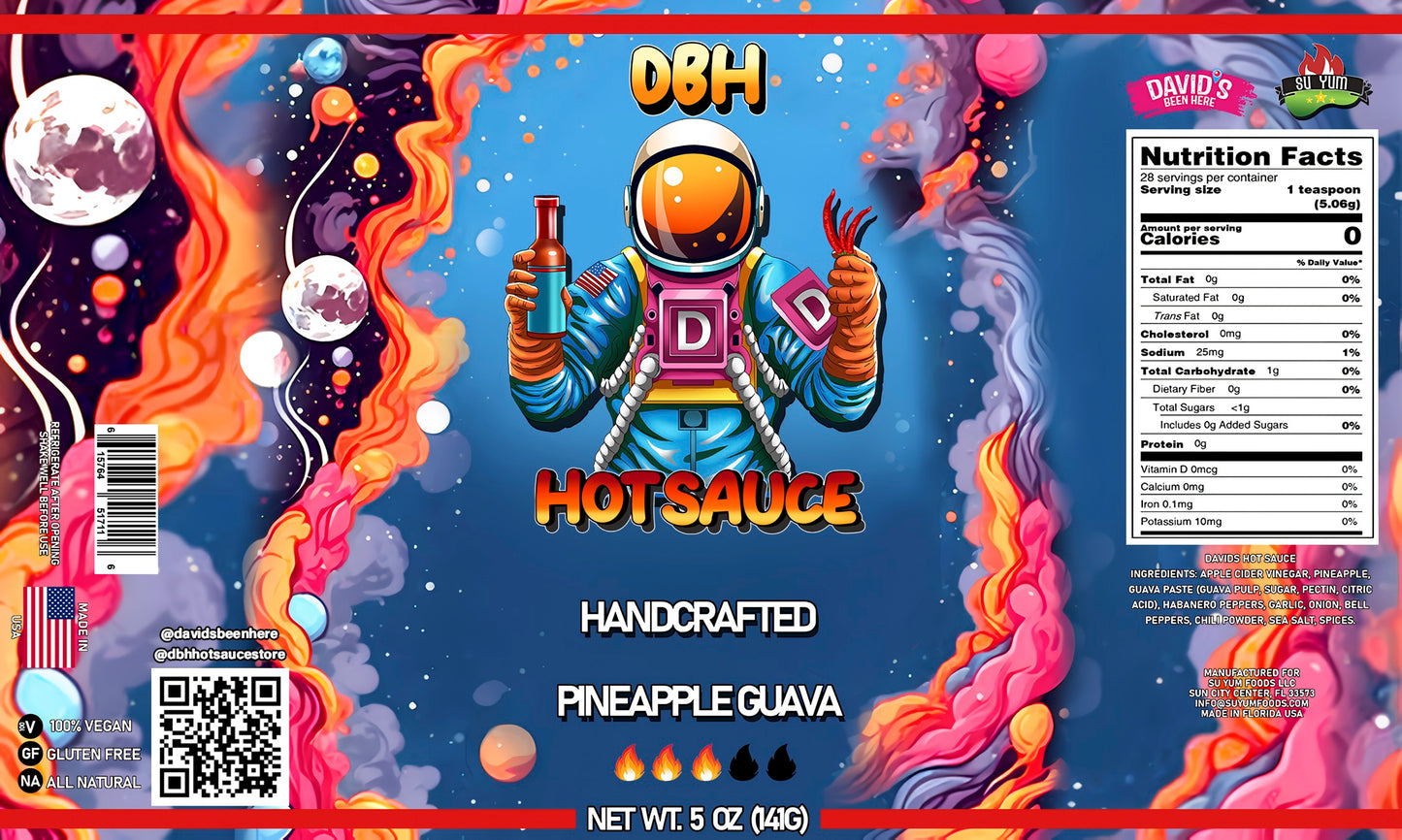 David's Been Here Hot Sauce (Red)