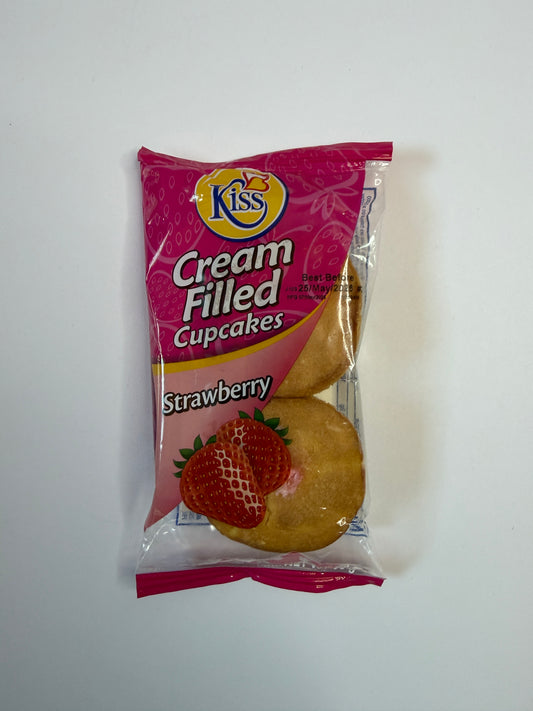 Kiss Cupcake-Strawberry