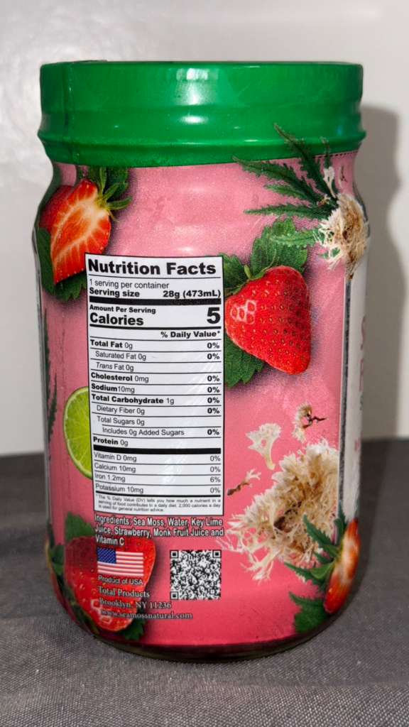 Sea Moss-Strawberry