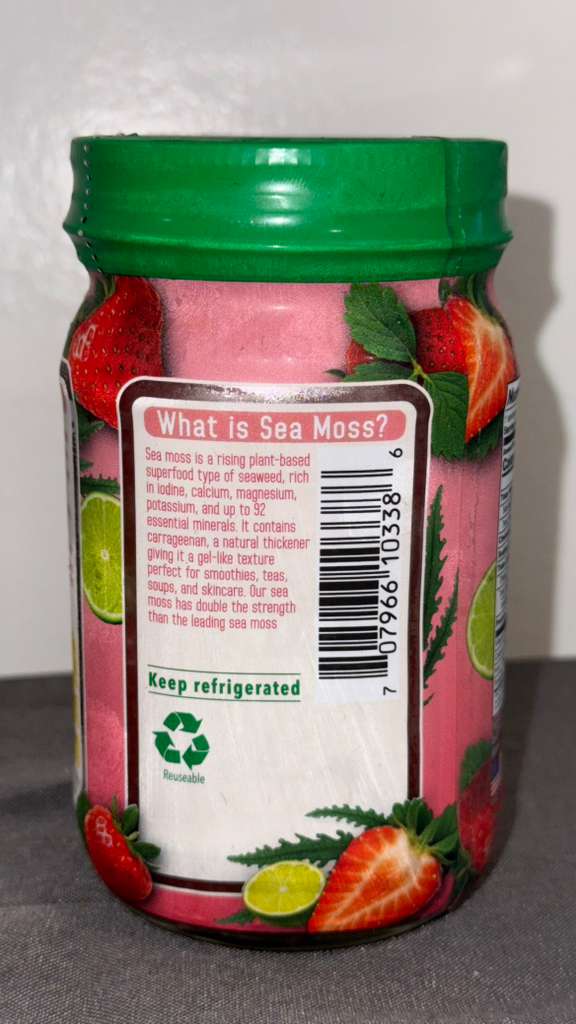 Sea Moss-Strawberry