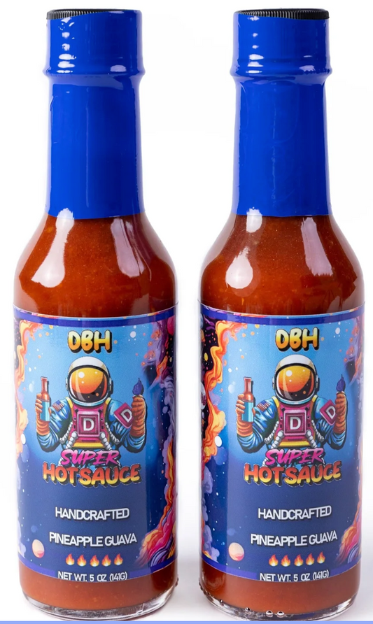 David's Been Here Super Hot Sauce (Blue)