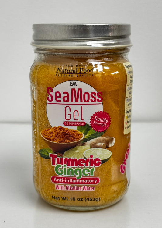 Sea Moss-Turmeric and Ginger