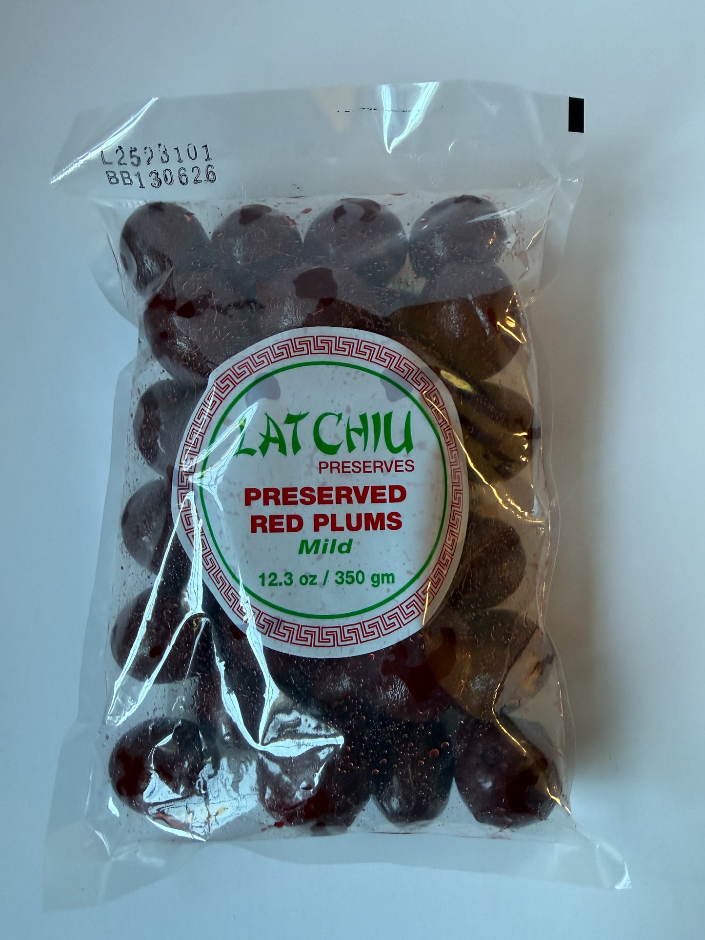 Latchiu Preserved Red Plums