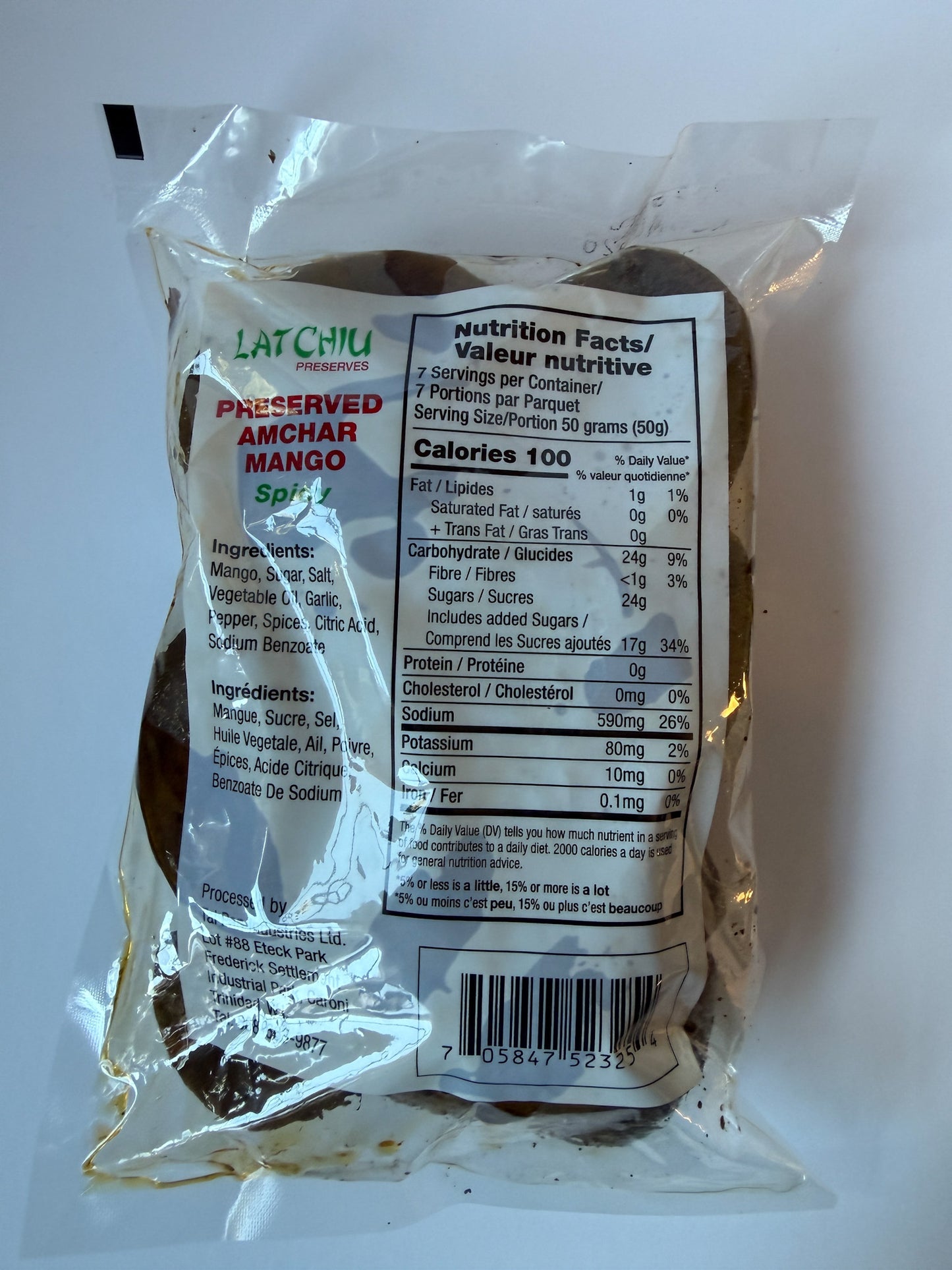 Latchiu Spicy Amchar Mango