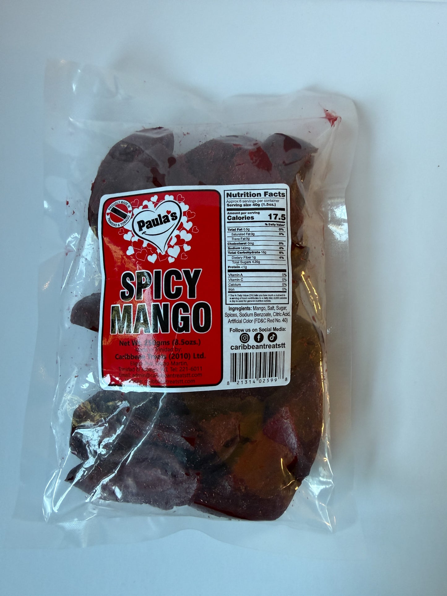 Paula's Spicy Mango